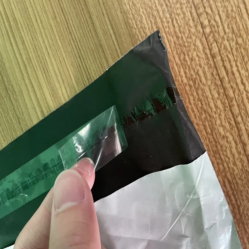 19/15mic  2cm Silicone Coated Courier Bag Pet Transparency Film Aluminized  Release Film For Express Bag