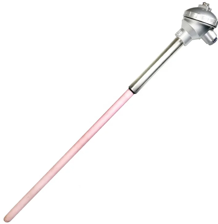 MTS200 Industrial B R S Type pt-rh High Temperature Corundum Tube Probe Thermocouple Temperature Sensor for Boiler, Furnace