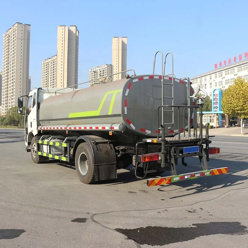High Quality FAW 15000 Liters Water Transport Tank Truck 15 Ton Water Bowser Sprinkler Tank Truck for Sale