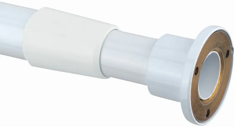 Flexible l type or u type shower curtain rail shower curtain rod