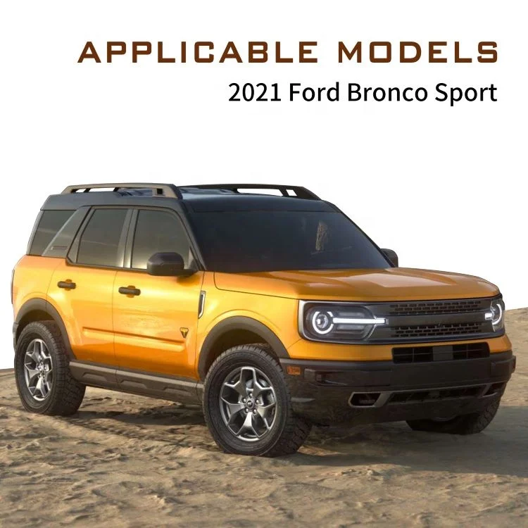 Tuojue Center Console Gun Safe Storage Box Console Vault Compatible with Ford Bronco Sport 2021 Super Duty Powder Coated Steel