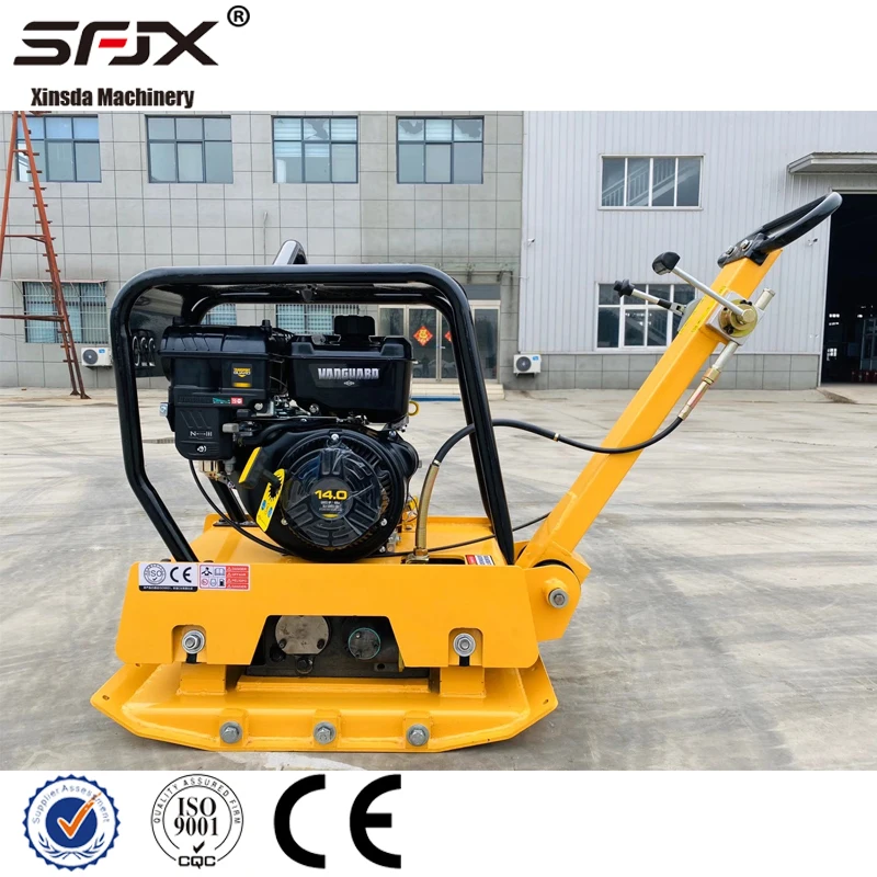Factory Outlet Vibrating Plate Compactor Reversible Concrete Plate Compactor diesel Double-way Compactor
