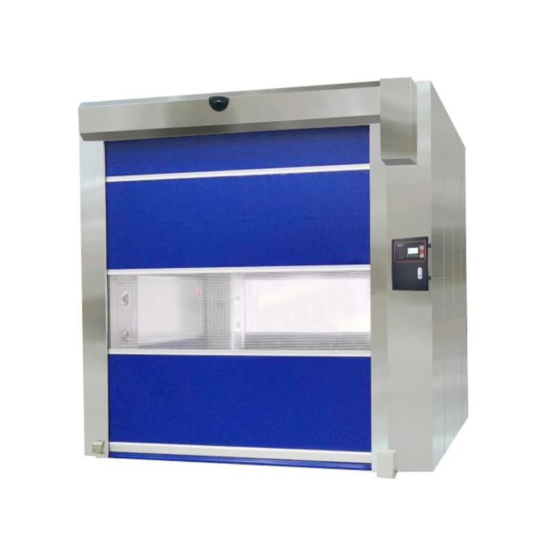 Superior Quality Stainless Steel Fast Rolling Door Cargo Air Shower For Clean Room
