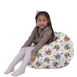Lazy Bean Bag Sofa Bed Kids Bean Bag Chair Sofa Bean Bag Chair Fabric Cove Living Room Furniture