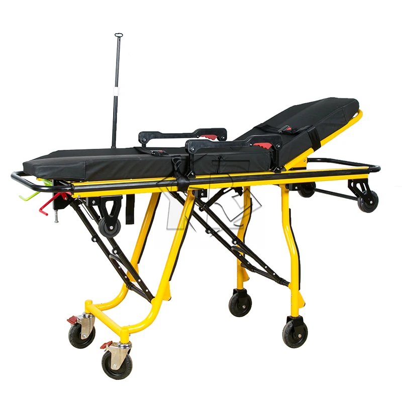 Factory price Folding ambulance stretcher Emergency HOSPITAL STRETCHER