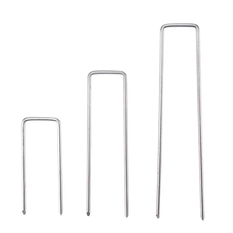 safety outdoor trampolines wind stakes fixed ground anchor tent pegs sod staples