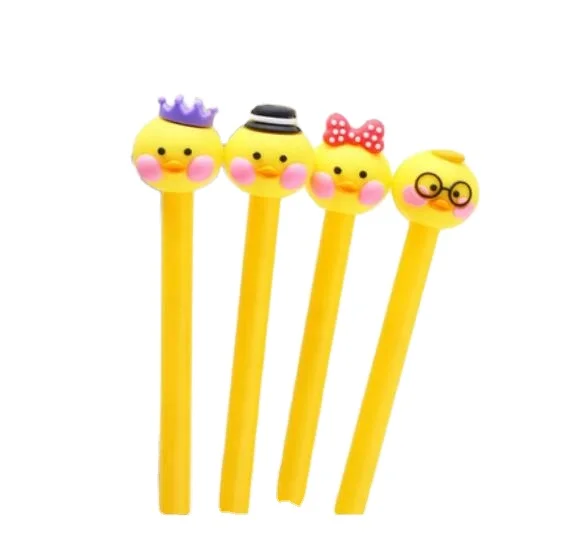 
hot selling customized soft pvc pen caps 