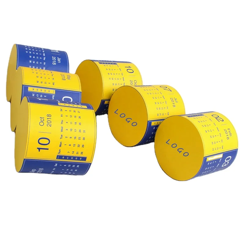 Advertising custom puzzle plastic material promotional cylinder shaped toys magic cube