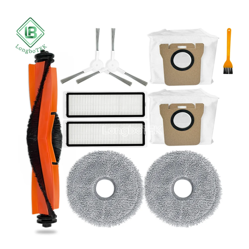 Fit For Dreame L10s Ultra Replacement Main Roller Brush Side Brush Hepa Filter Mop Pad Dust Bag Xiaomi X10+ B101GL
