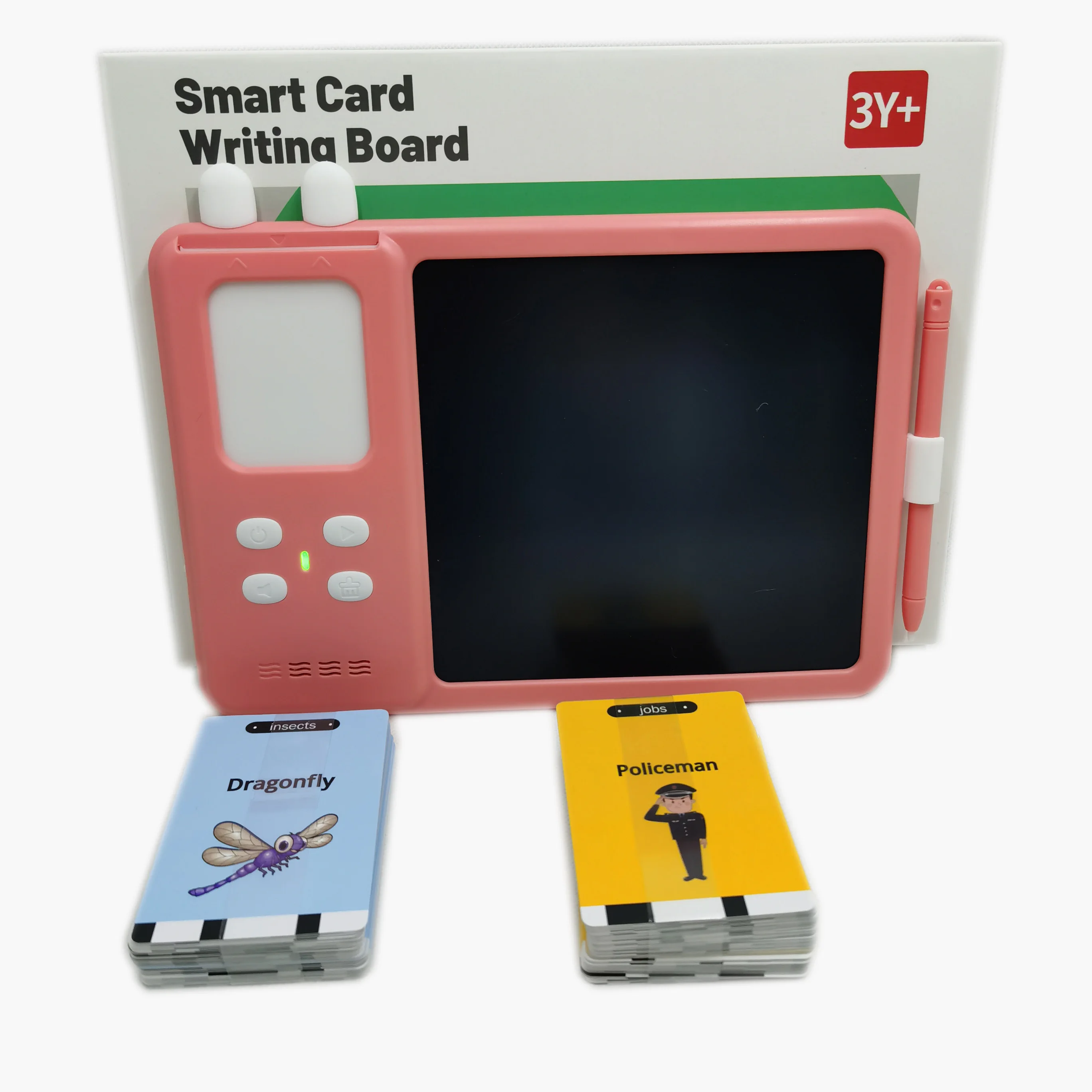 Custom Language USB Drawing Autism Learning Device Kids Smart Flash Cards Machine 112 Phonics Flash Cards