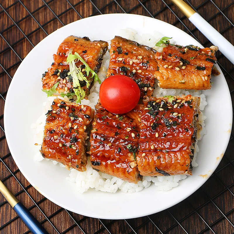 Натуральный свежий Жареный угорь на гриле угря Unagi копченый с богатым вкусом для оптовых и розничных поставок