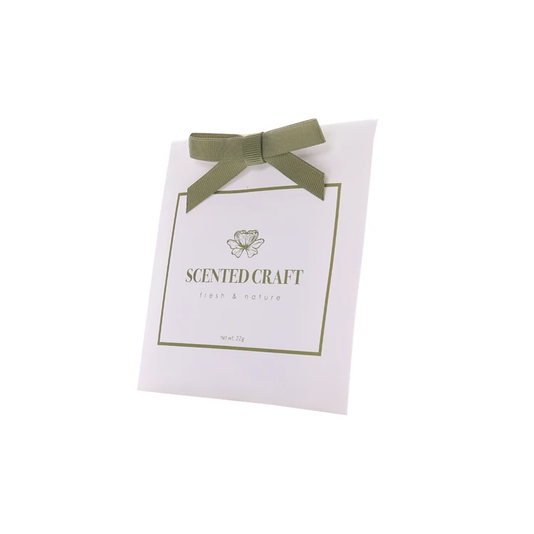 Wholesale Price Customized Logo Design 12x12cm Scented Sachet For Clothes