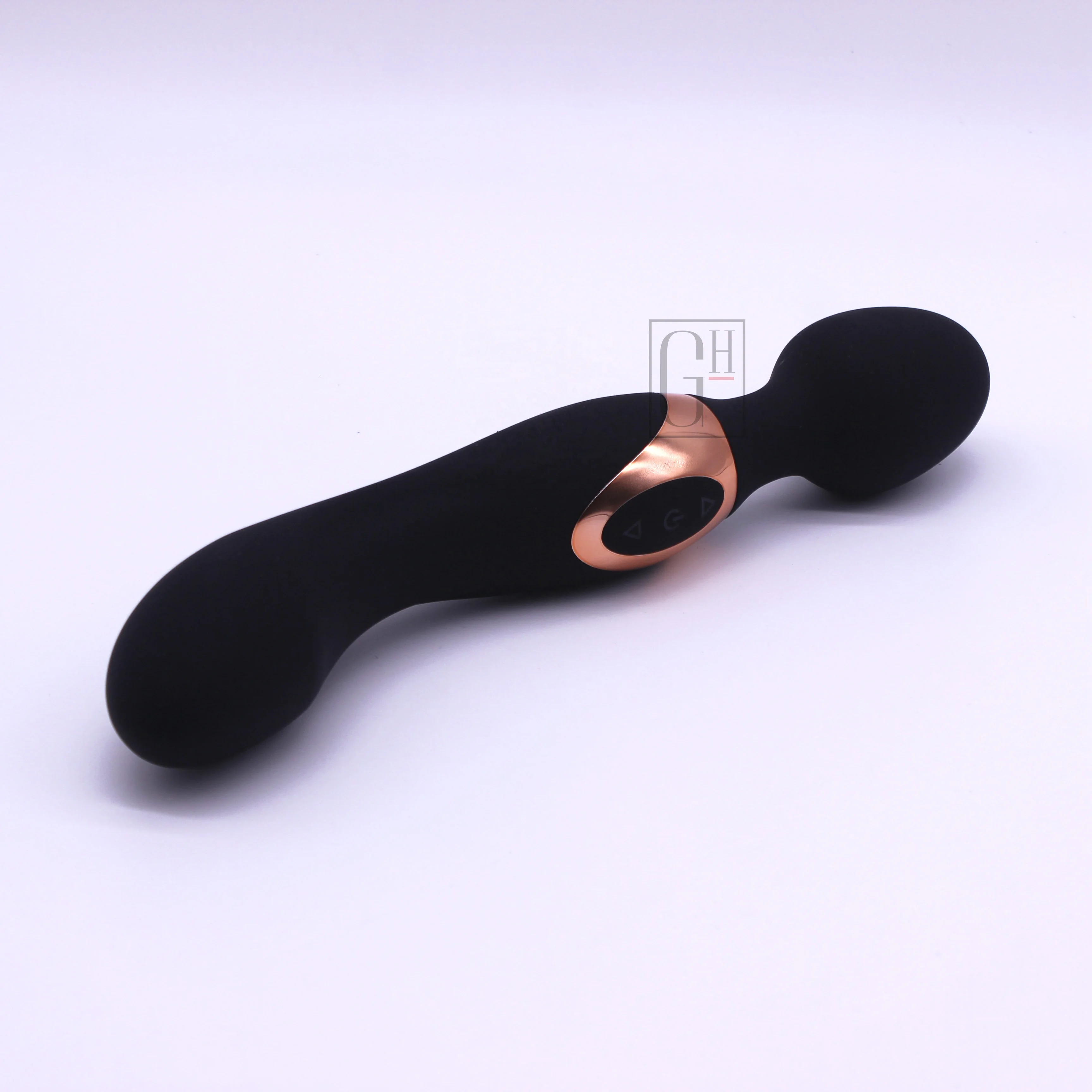 
Sexy Silicone Chargeable Orgasm Squirt Dual Vibrating Dildo Black Sex Toy Magic Womens Vibrator Wand Massager Vibraters In Pussy 