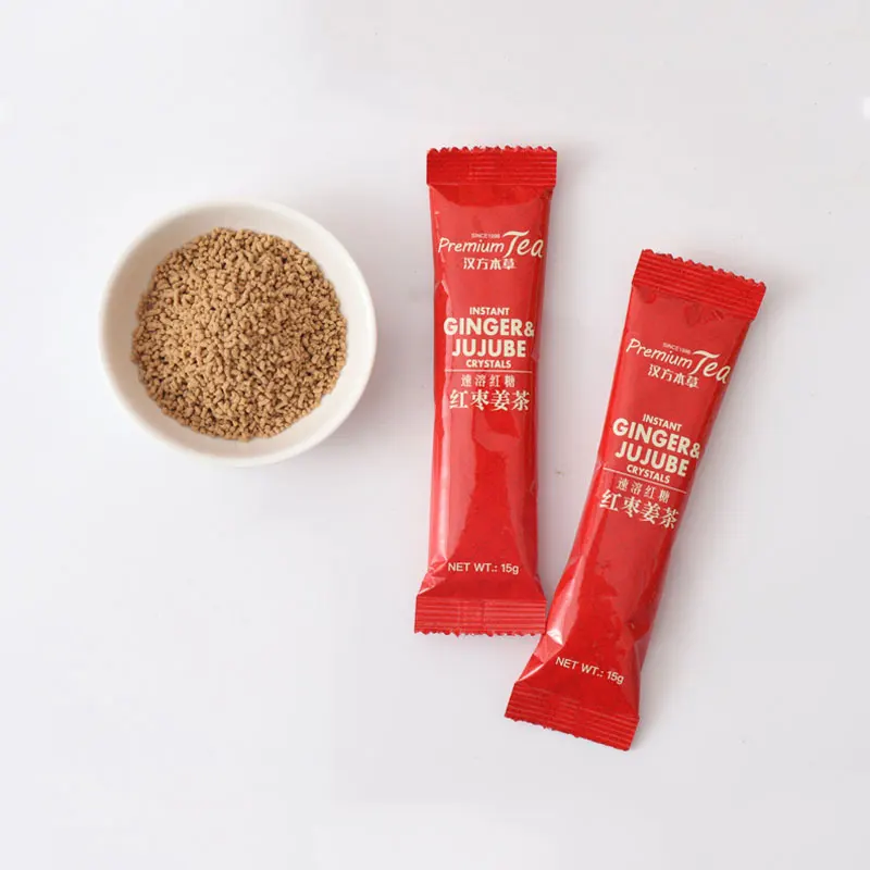 
Private Label Instant Ginger Tea with Red Ginseng Jujube 