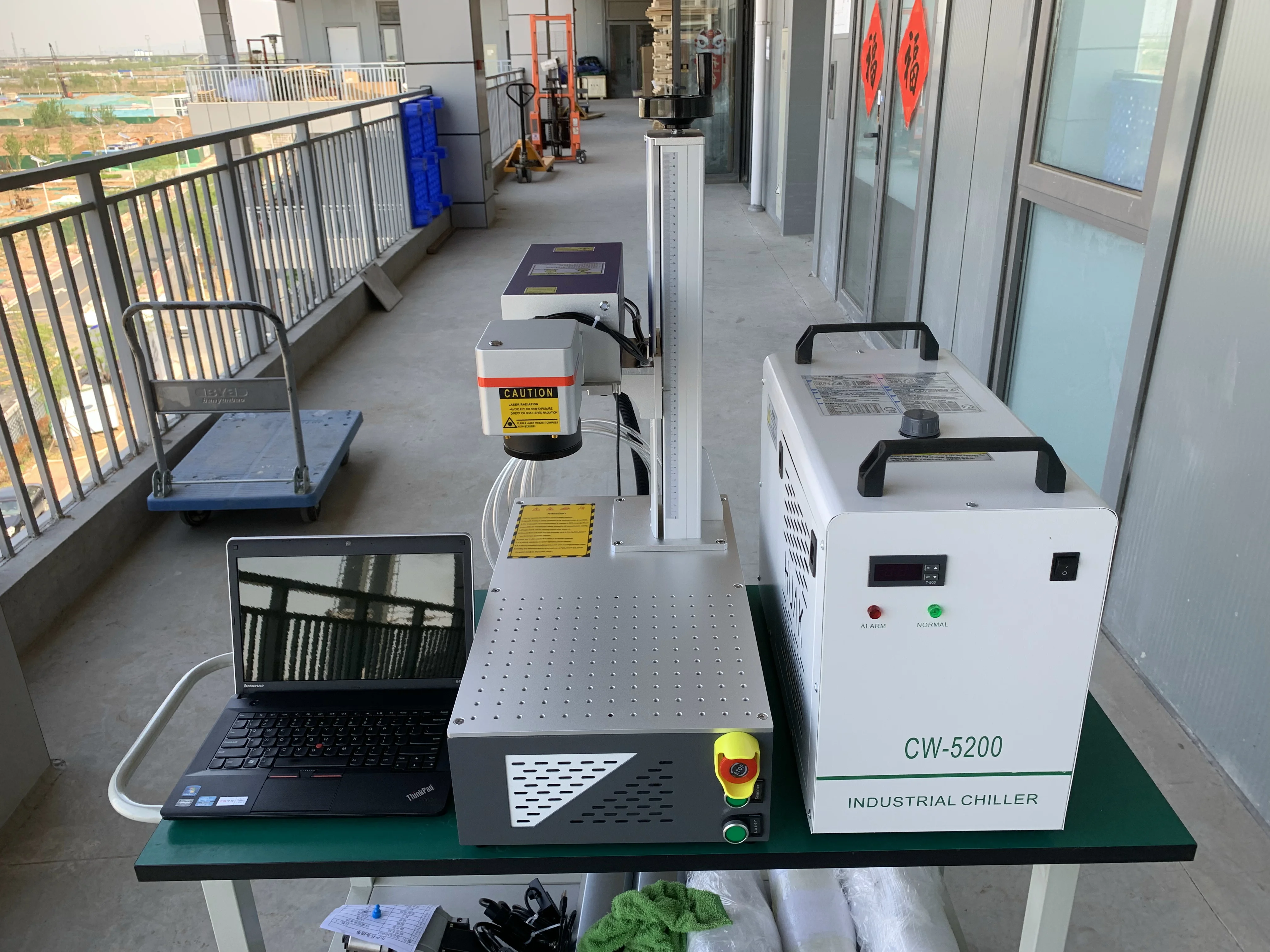 Hot Selling 5w 10w UV Laser Marking Machine For Glass/ Metal/Plastic/Leather