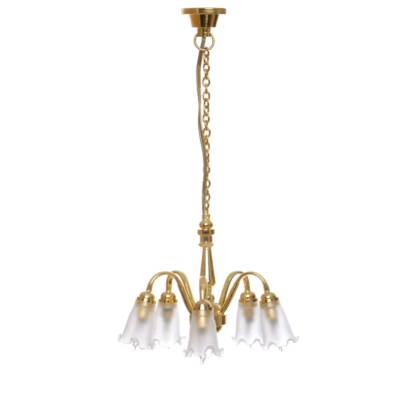 Miniature Dollhouse Miniature Lamps Hanging Lights LED Lights For Kids Toys QW24022