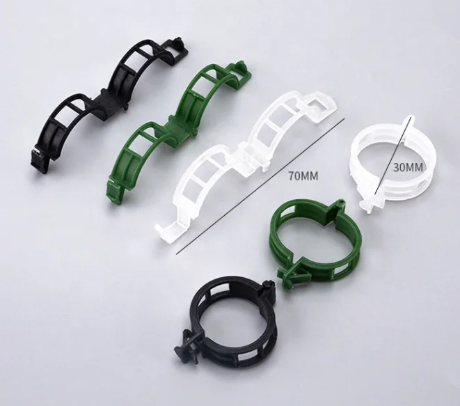 Hot Sale Plant Lock Clips For Fixed Vine Garden Greenhouse Plastic Tomato Clips Greenhouse Equipment