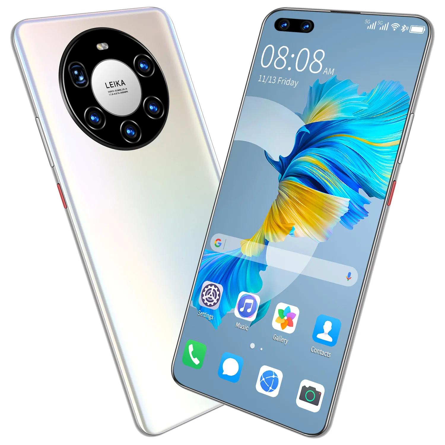 Горячая продажа Mate40 Pro + мобильный телефон полный дисплей Android 10,0 12G + 512G разблокировка лица сотовый телефон Mate40 Pro + смартфон