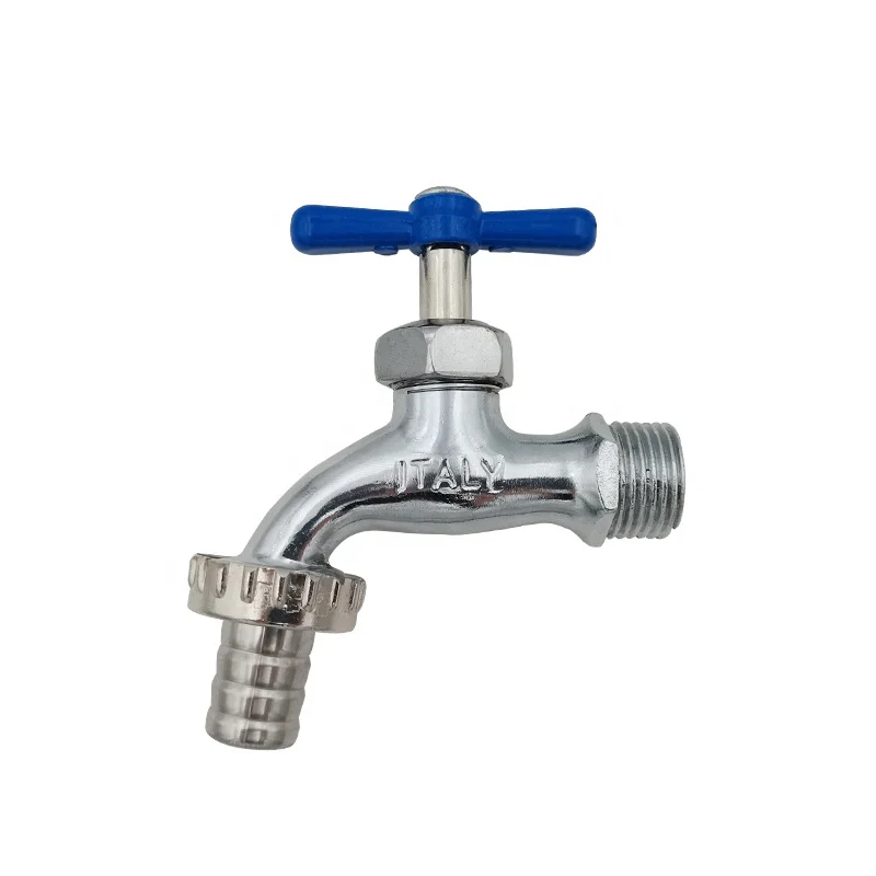 
1/2 zinc alloy garden hose bibcock outdoor eco slow open cold water faucet 