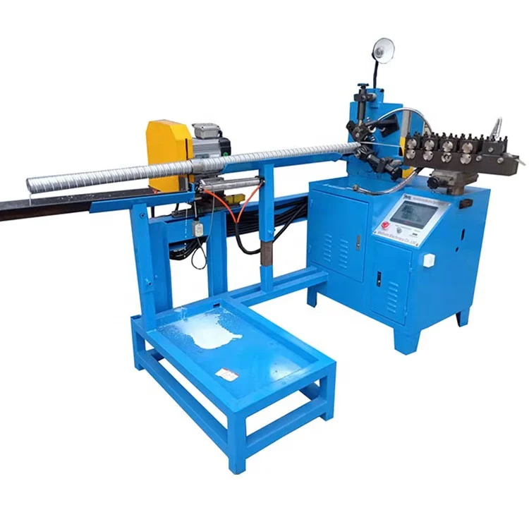 metal spiral pipe corrugated duct making machine for pipe production line