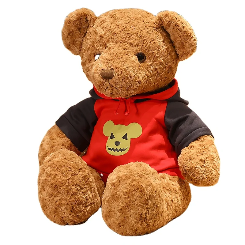 Высококачественный негабаритный коричневый белый бежевый медведь плюшевый гигантский фиолетовый кукла объятие Медведь агент по покупкам в Китае