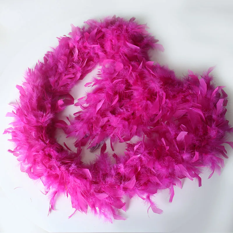 Cheap Kids Mini Pink Turkey Cock Feather Boa for Decoration