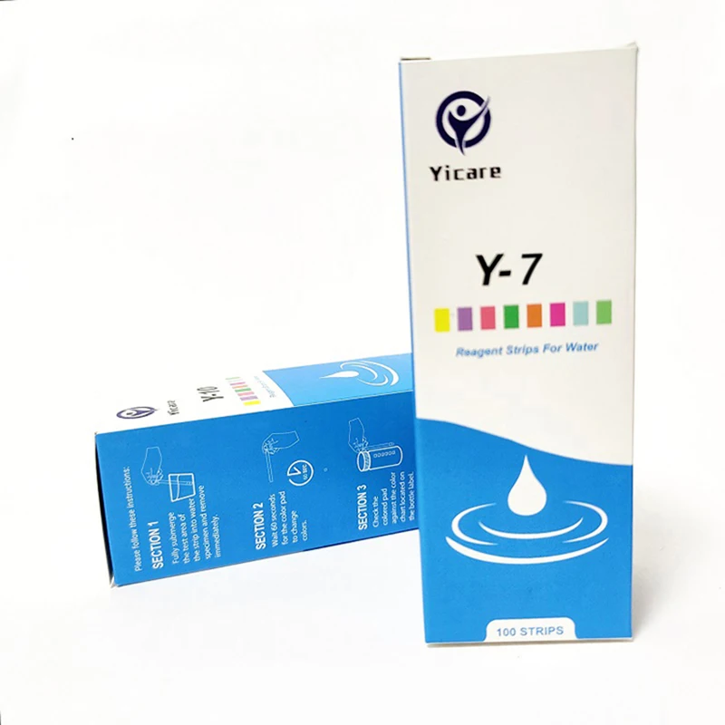 7 in 1 Water Testing Kits  Total hardness Free Chlorine Bromine Total Chlorine Cyanuric Acid Total Alkalinity
