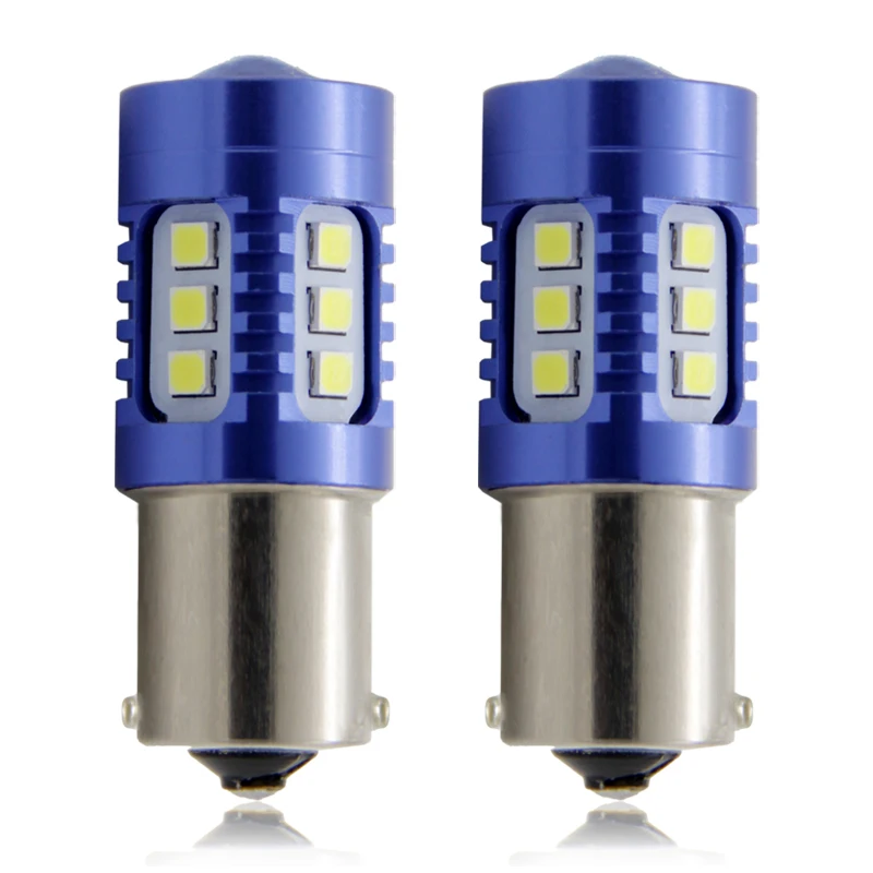 LED signal light t20 t25 ba15s ba15d 2835 15smd canbus led car light