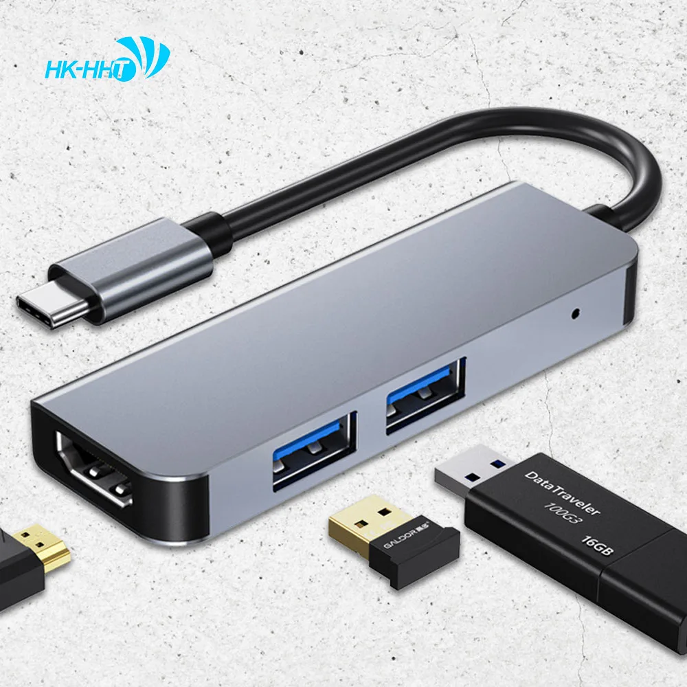 3 in1 Type-C expansion dock with HD high-definition MI three-in-one laptop USB expansion dock