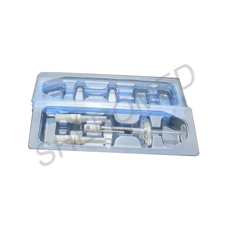 Plastic Blister Custom Blister Packaging For Syringe  Medical Grade Plastic Packaging
