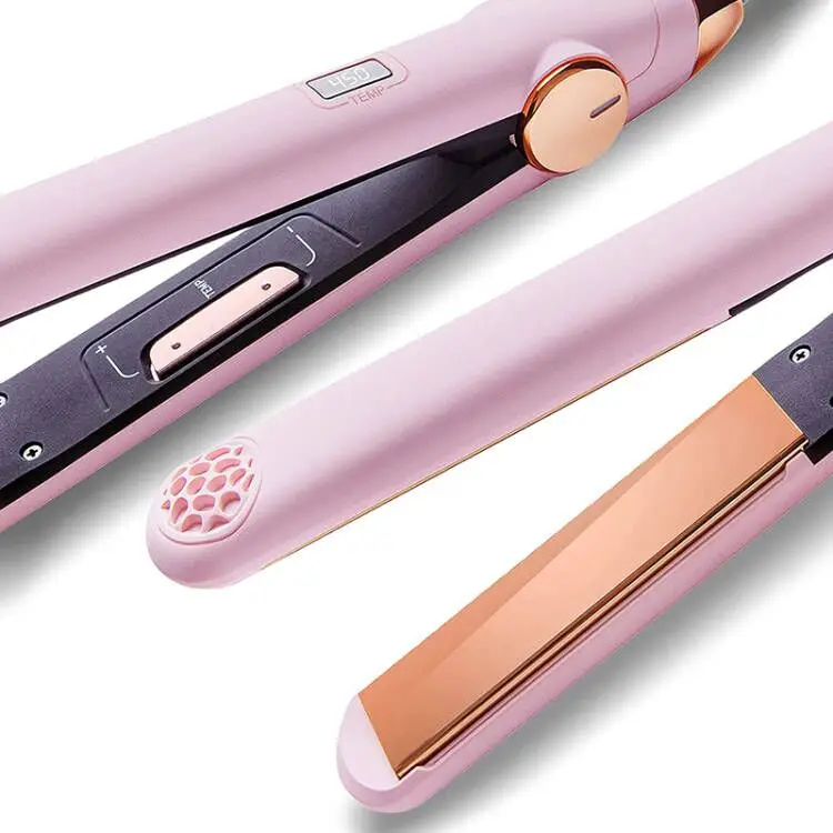 Hot selling New Electric Tourmaline Ceramic hair plank sensor touch item power no switch technology Hair Straightener