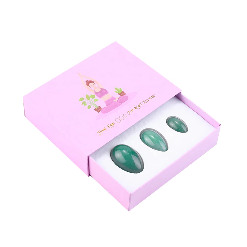 High quality nephrite jade natural crystal egg yoni egg for women pelvic muscle training