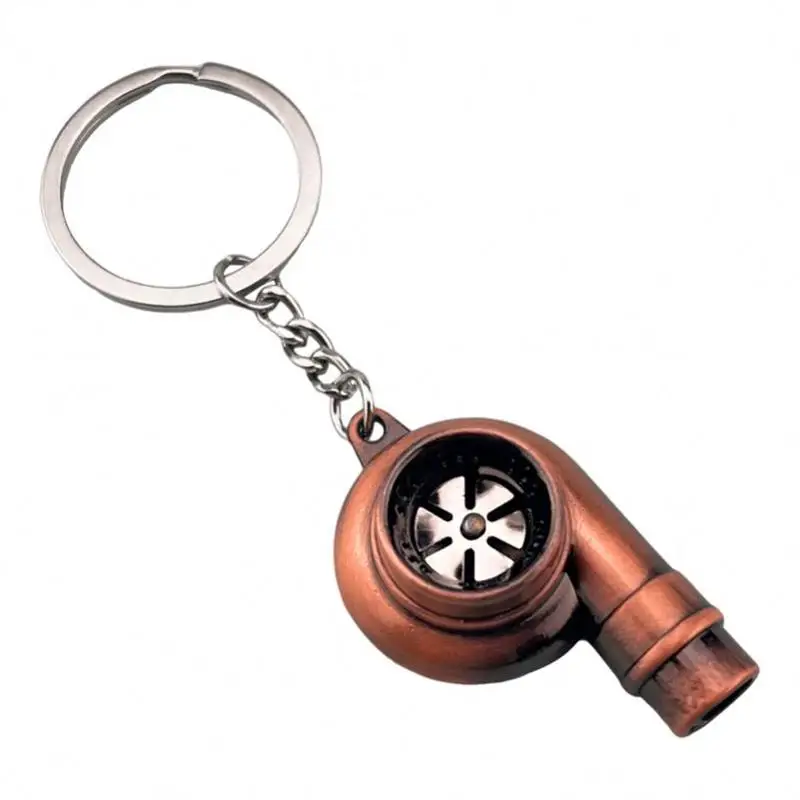 Оптовая продажа 3D Звуковые звуковые мини-звуковые детали брелок для ключей в стиле ретро металлический