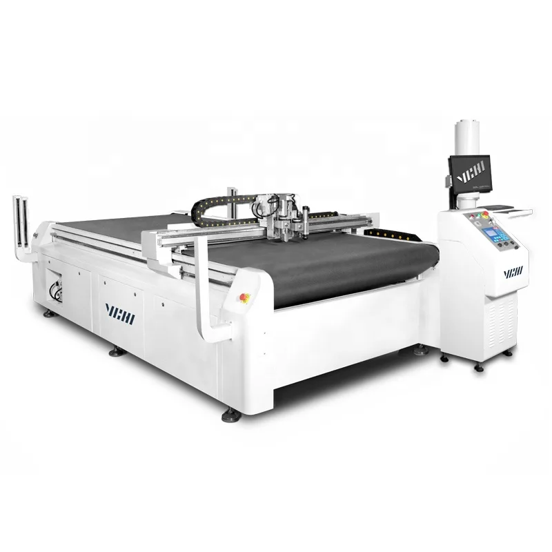Professional Leather Genuine Leather Cutting Table Genuine Shoes Patterns Digital Cutting Machine oscillating knife machine