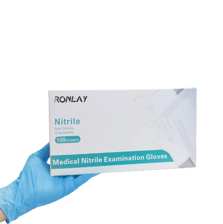 
Wholesale certified latex examination gloves Factory hot sale nitrile_gloves nitrile gloves powder free 