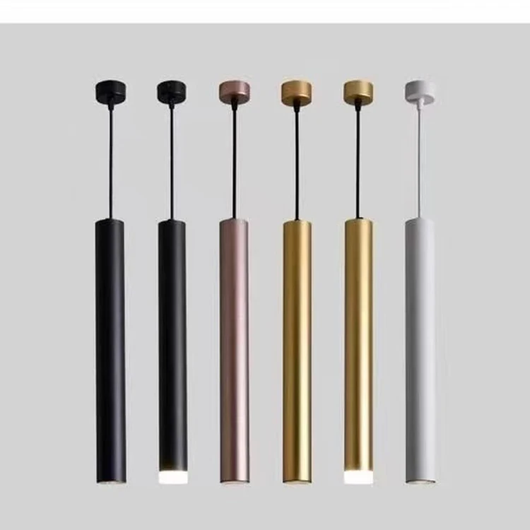 Modern stair chandeliers round glass ring pendant lamp wood ceiling lights hotel villa large long mini led pendant light slim