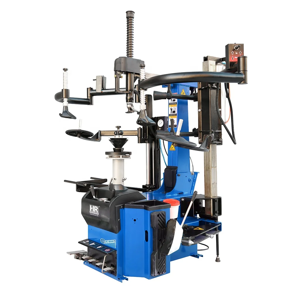 HC8610 Cambiador automatizado de neumaticos para coche con columna de inclinacion hacia atras sin mesa giratoria
