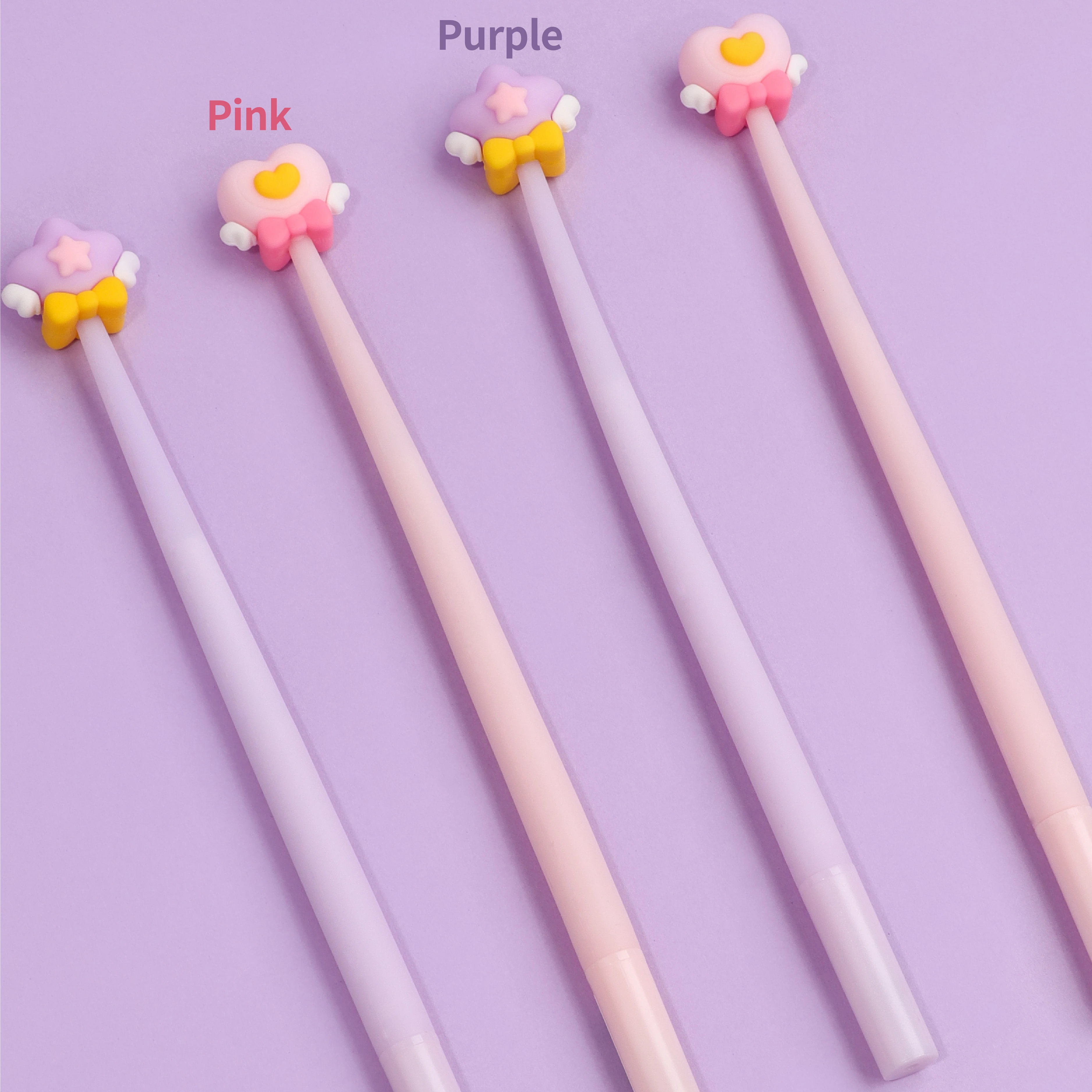 Magic wand Gel Shaking Pen,Silicone Point Black Ink 0.5mm Gel Ink Pen for Office School Cute Kawaii Stationery