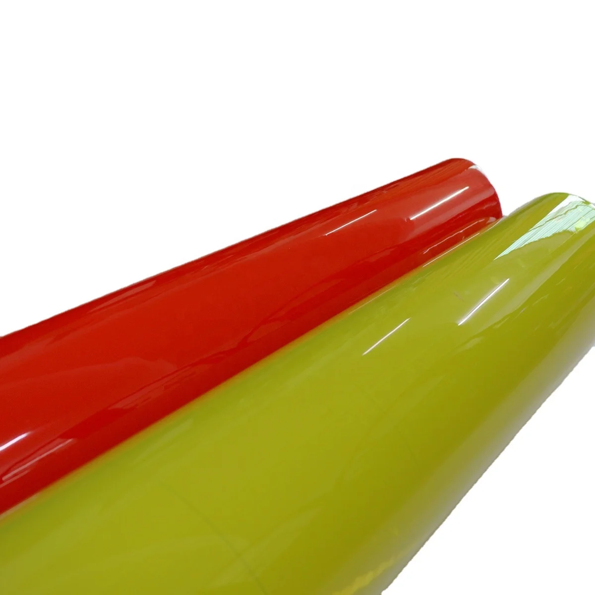 Super Fluorescent Transparent PVC Color PVC Film Flexible Transparent PVC Film Rolls for Packaging & Decoration