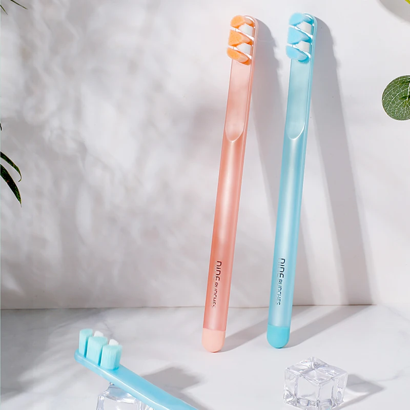 Innovative  New Design biodegradable eco friendly Tooth Brush 20000 Bristles Soft Toothbrushes for Children Pregnant Women