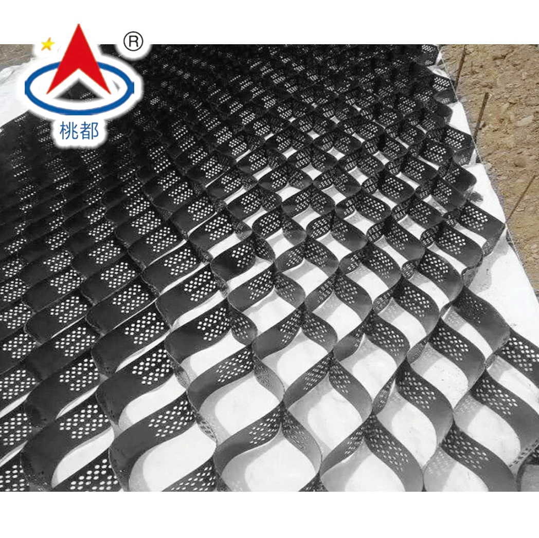 HDPE High Tensile Strength Smooth surface Plastic Geocell for Soil Gravel Stabilizer