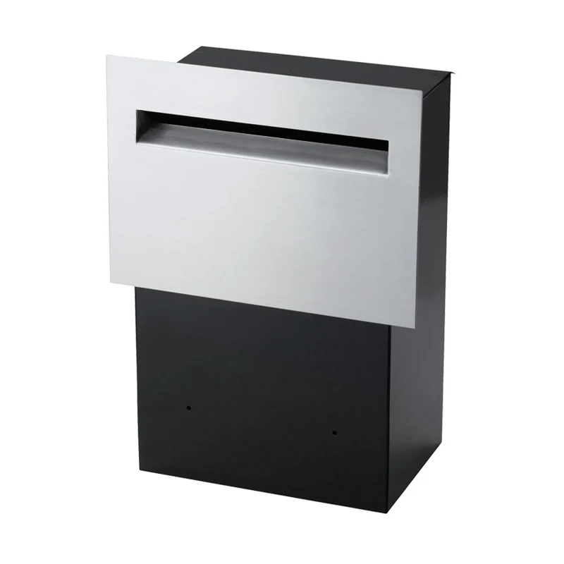 Оптовая продажа, американский стиль через стену, металлический ящик для письма, стальной почтовый ящик, коммерческий утопленный почтовый ящик