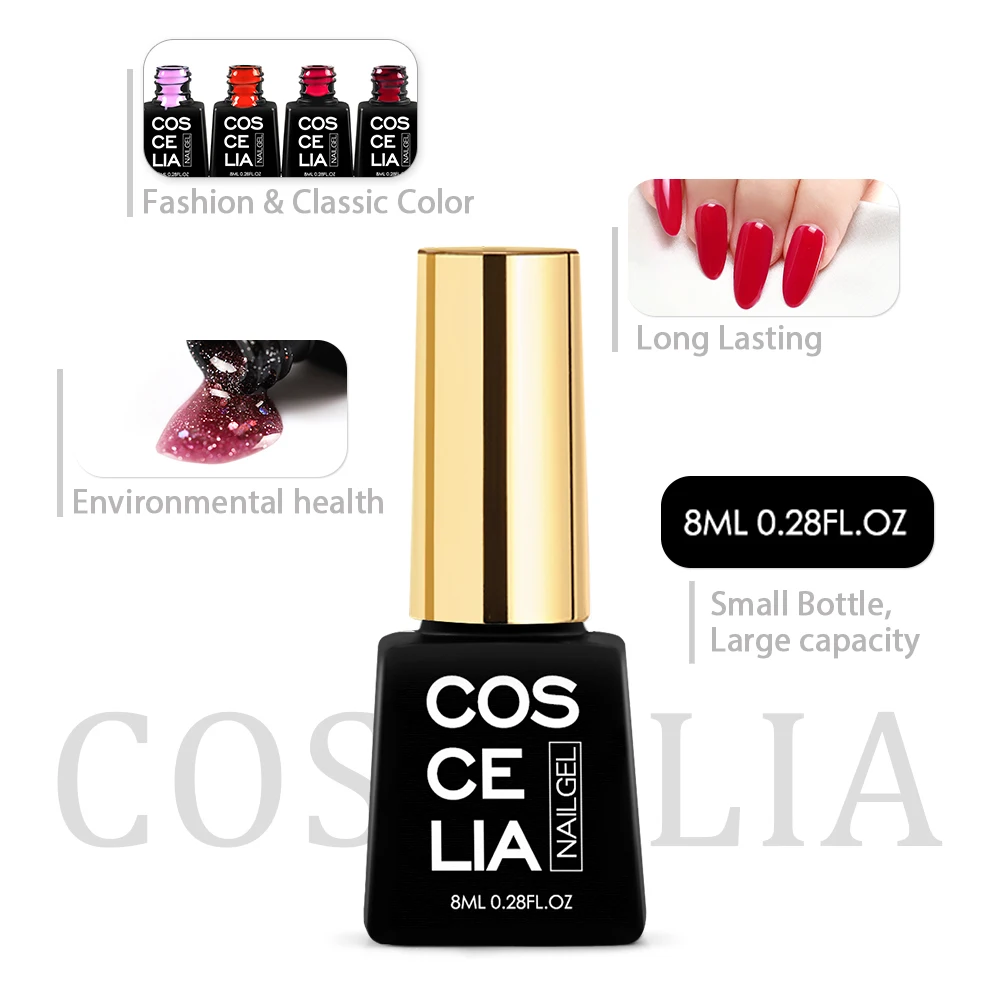 COSCELIA оптовая продажа безопасные сверла для дизайна ногтей с УФ-лампой и комплектами верхнего покрытия