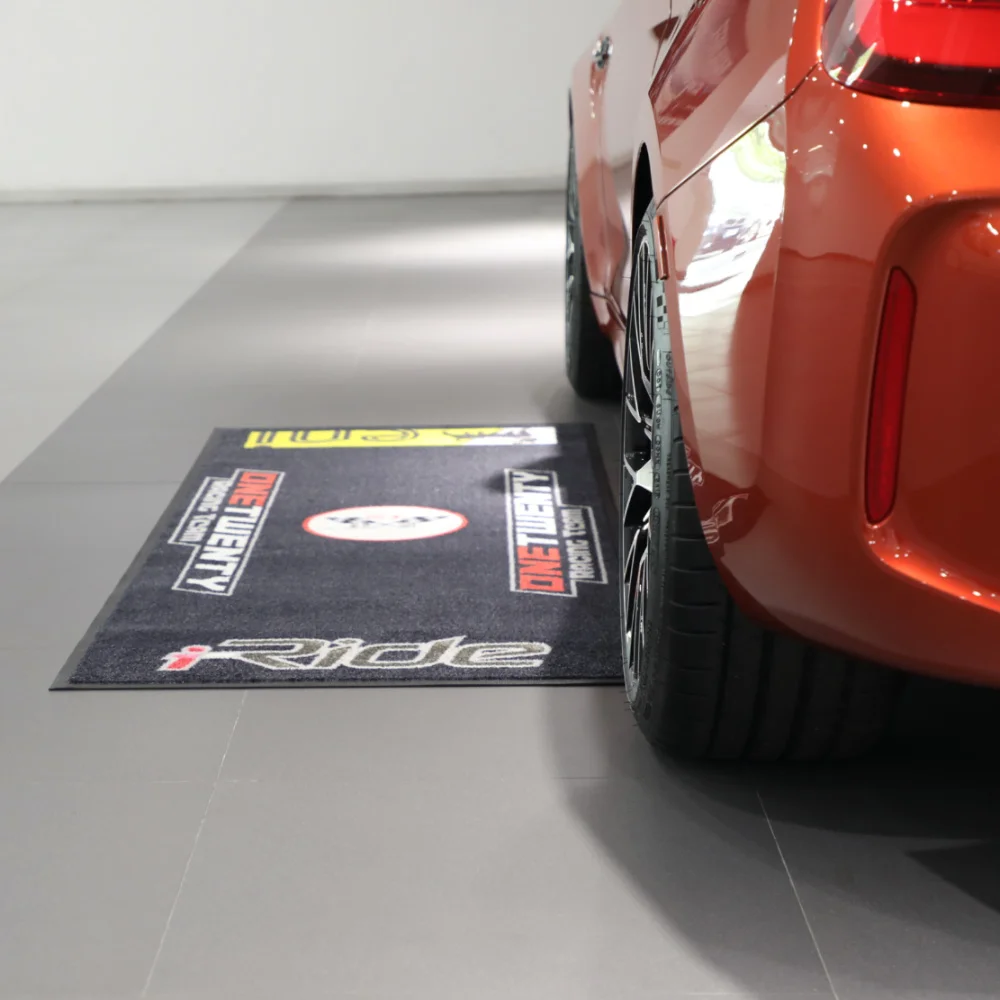 ПВХ автомобильный напольный коврик мотоциклетные коврики для гаража