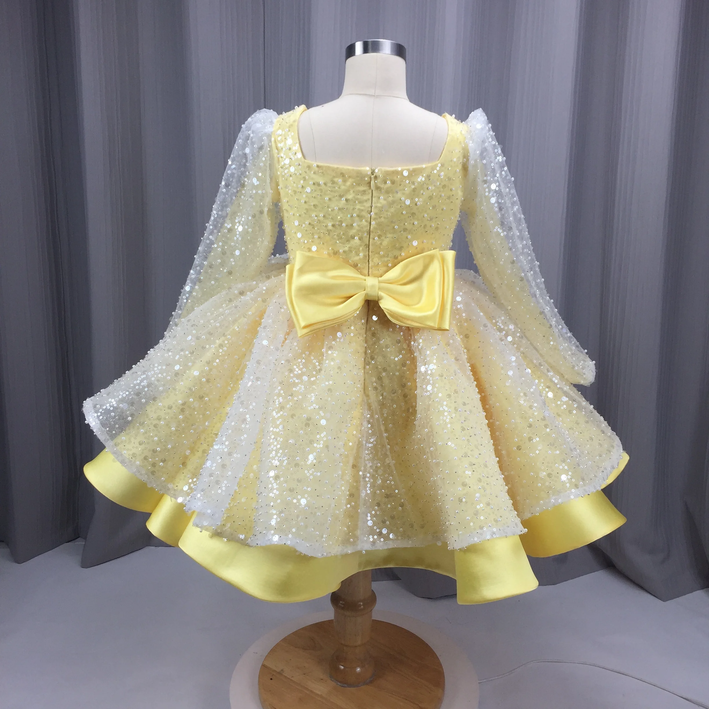2-12 years child luxury pageant tulle ball gowns girls