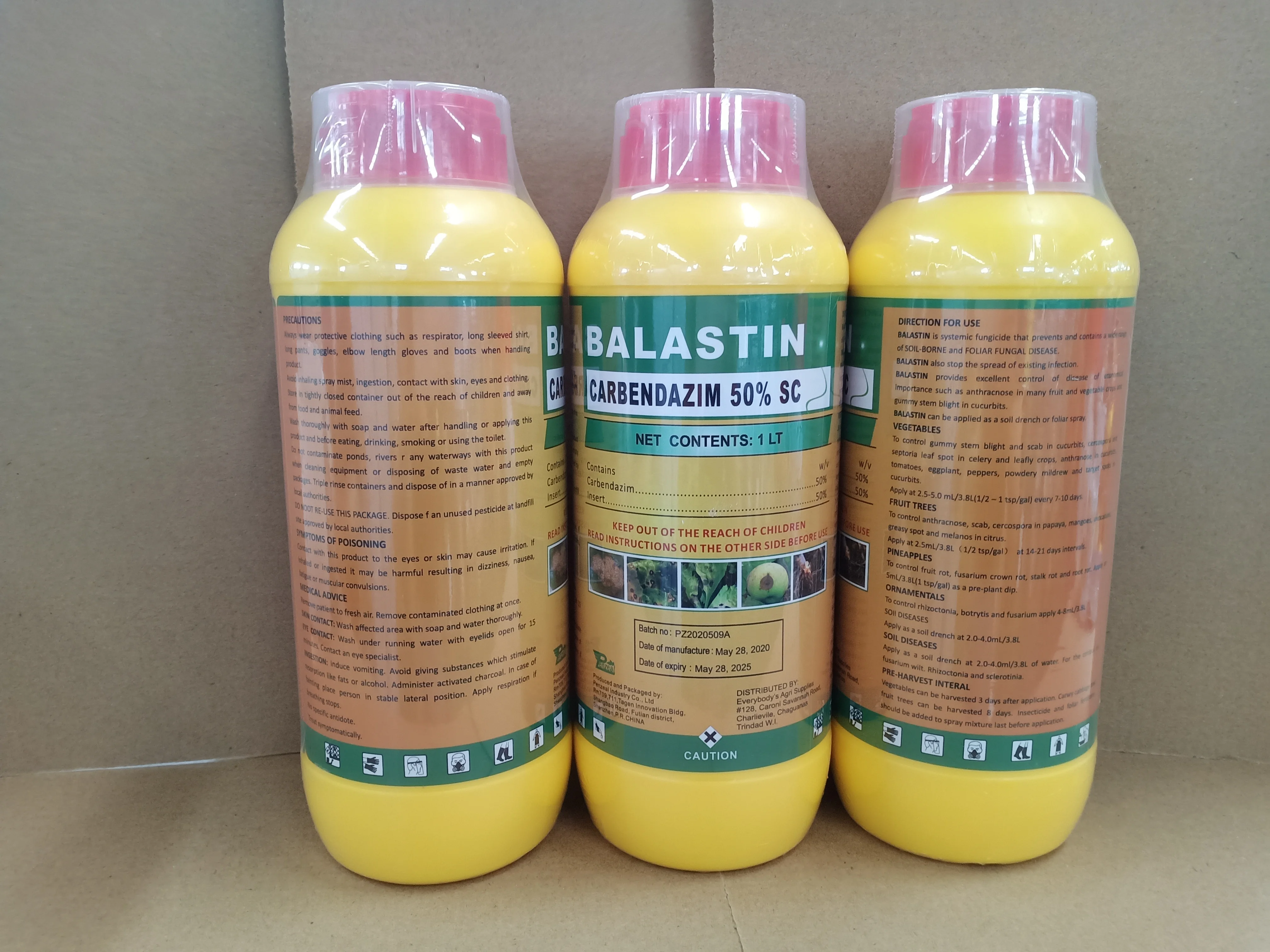 
63090-40-4 Carbendazim 50% SC, 500g/l SC HOT SALES FUNGICIDE 