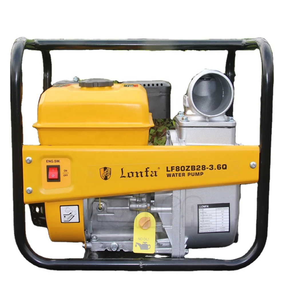 3inch 80mm Gasoline Fuel Irrigation water pumping machines for sale in ghana