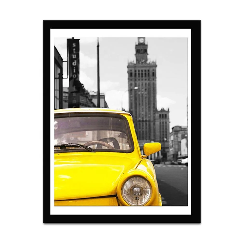 Custom Made Large Canvas Artwork Picture Frame Cadre Photos Raw Material China Wood Packing Decorate Feature Weight Eco Origin