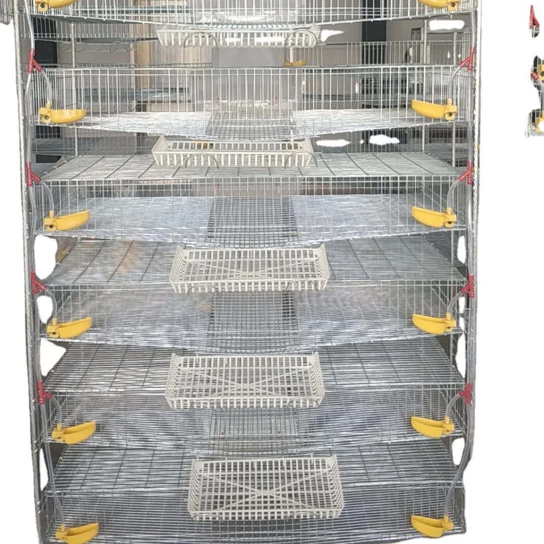 Новый тип, полностью автоматическая, многослойная практичная металлическая клетка для перепелов