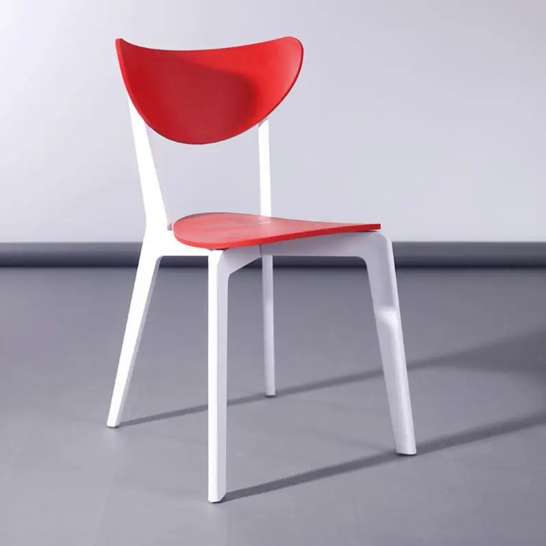 
factory wholesale colorful dining room chairs new model K/D full PP plastic dining chairs 